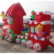 hot sales Christmas Inflatable house